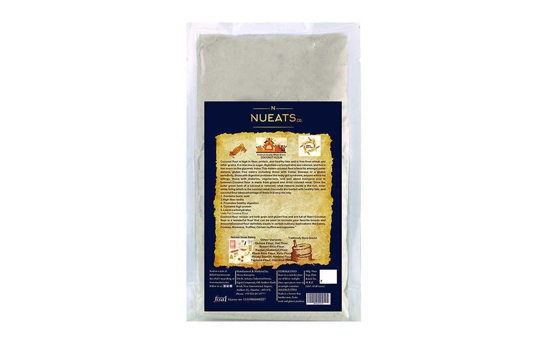 Nueats Co. Coconut Flour    Pack  400 grams